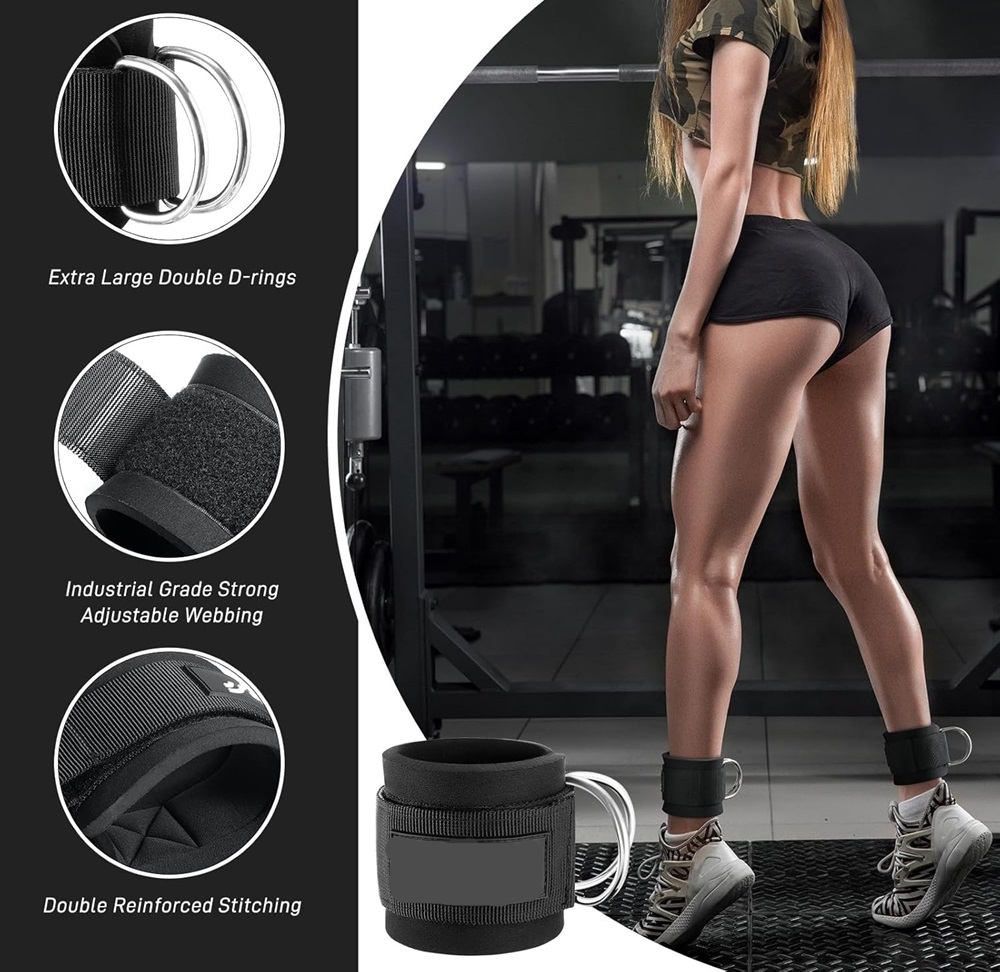 Premium Ankle Straps – Enhance Your Lower Body Workout Performance